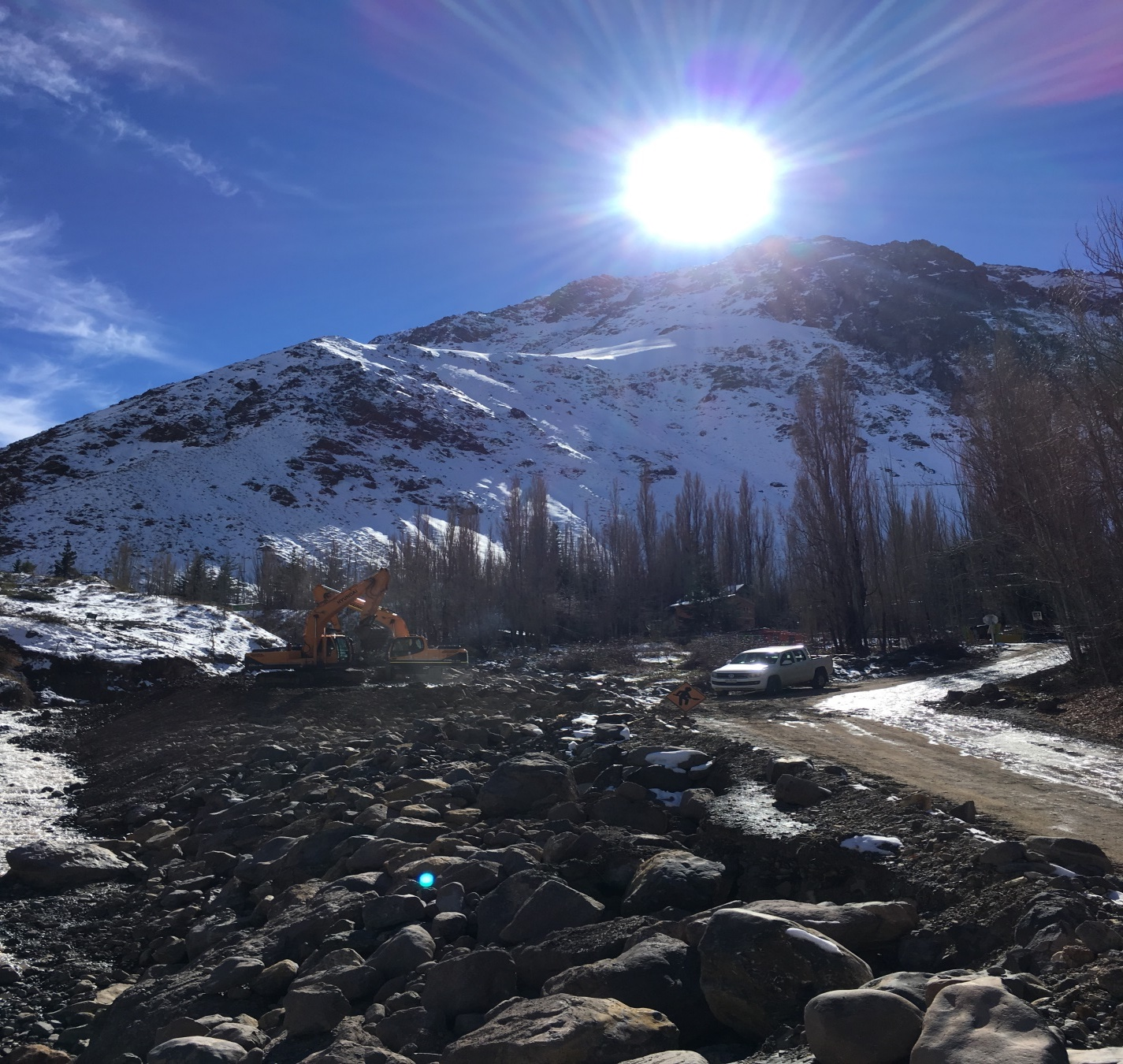 LIMPIEZA DE ESTEROS EN SAN JOSE DE MAIPO